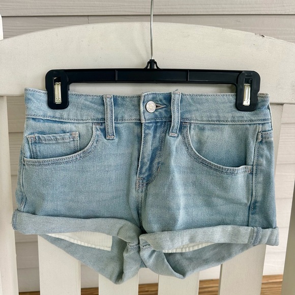 Hollister Pants - Light Blue Denim Women's Shorts